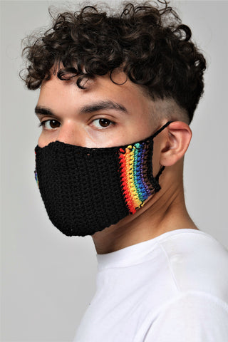 Knitted Mask.